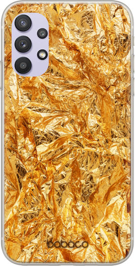 Babaco Abstract Back Cover Silicone Gold (Galaxy A32 5G)