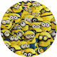 Koupakoupa All Minions Mouse Pad (200mm) Κίτρινο KP_9065_MOUSEPAD-ROUND