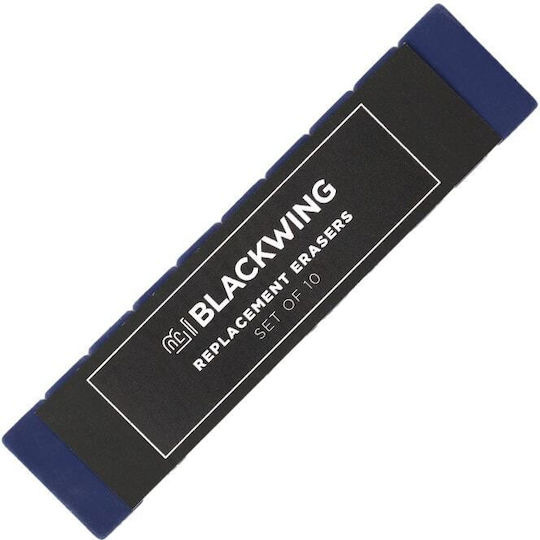 Blackwing Γόμα Ανταλλακτική για Μολύβι 10τμχ Μπλε