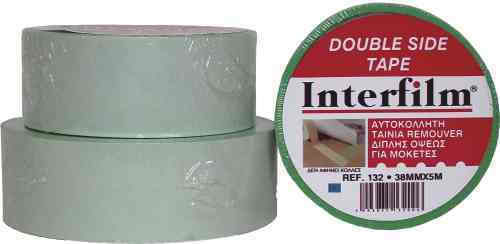 Ref132 Self-Adhesive Double-Sided Tape Gray 50mmx10m 1pcs