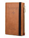 Signal Block Brown Passport Case 08UNI3554