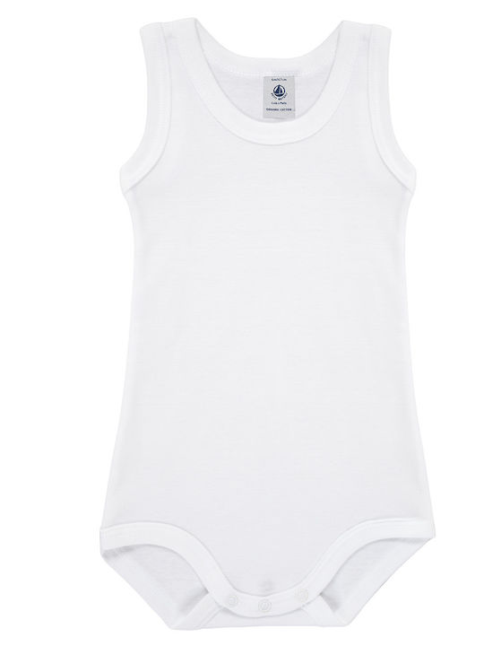 Petit Bateau Σετ Κορμάκια Λευκά