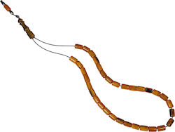 Krama Jewels Camel Bone Worry Beads Brown