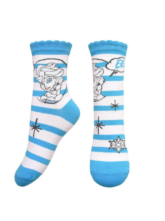 Disney Kids' Socks Knee-High Light Blue