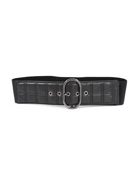 Women's Elastic Belt Black