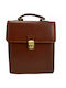 Mybag Leather Men's Bag Messenger Tabac Brown