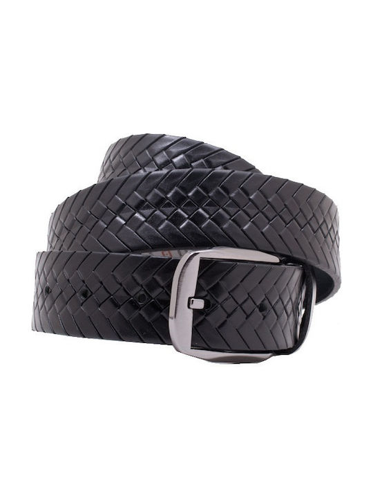 Men's Leather Belt Black