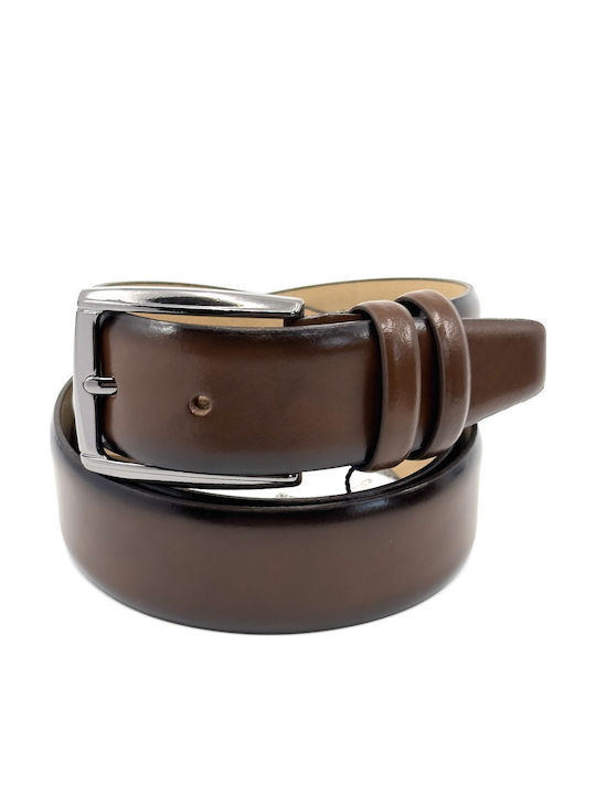 Legend Accessories Men's Leather Belt Brown