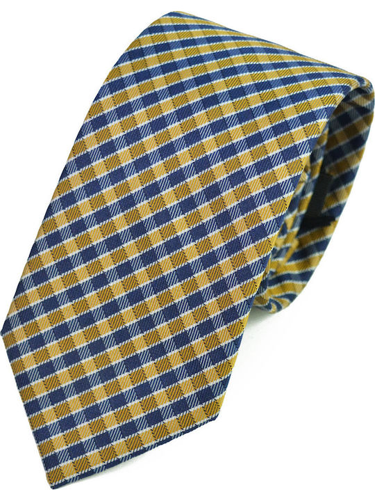Octopus Men's Tie Silk Printed in Blue Color