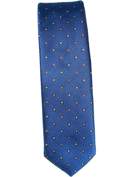 Herren Krawatte Synthetisch Monochrom in Blau Farbe