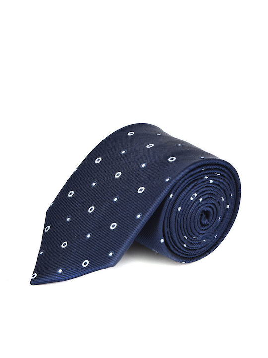 Kaiserhoff Herren Krawatte Gedruckt in Marineblau Farbe