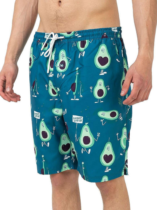 Lousy Livin Herren Badehose Bermuda Blau Lousy Livin Herren Badehose Bermuda Blau