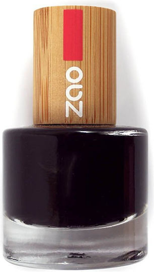 Zao Organic Makeup Nail Polish 644 Noir 8ml