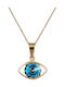 Necklace Eye from Gold 14K