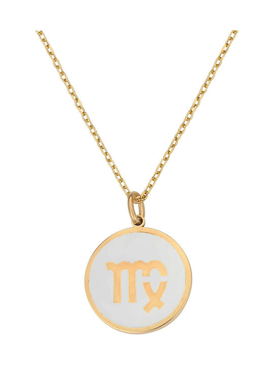 Necklace Zodiac Sign Gold Plated