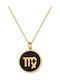 Necklace Zodiac Sign from Gold Plated Silver