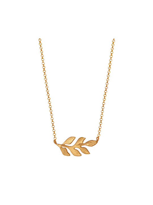 Necklace from Gold Plated Silver