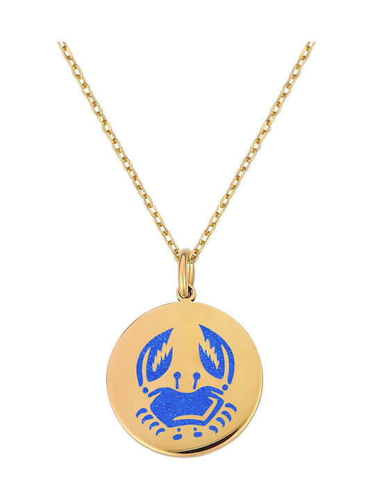 Necklace Zodiac Sign Gold Plated