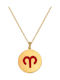 Necklace Zodiac Sign Gold Plated