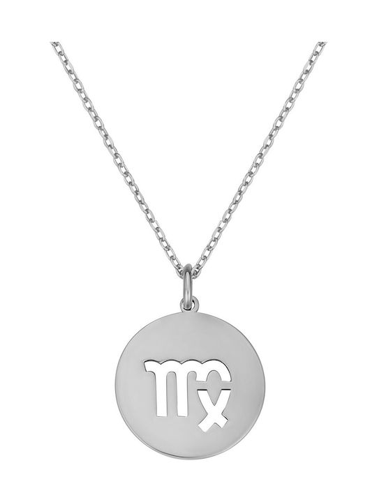 Necklace Zodiac Sign from Silver