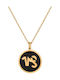 Necklace Zodiac Sign from Gold Plated Silver