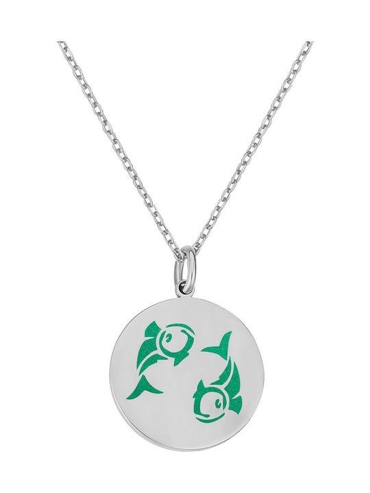 Necklace Zodiac Sign from Silver