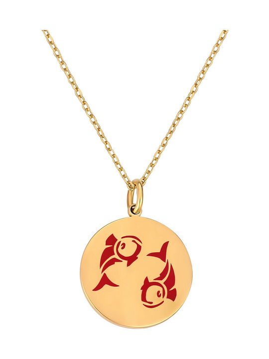 Necklace Zodiac Sign Gold Plated