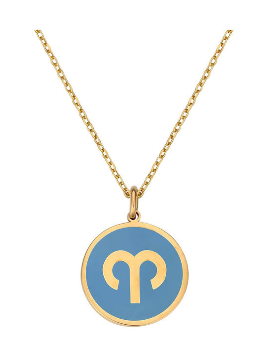 Necklace Zodiac Sign Gold Plated