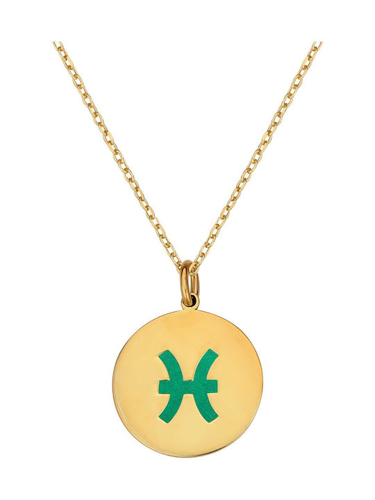 Necklace Zodiac Sign Gold Plated