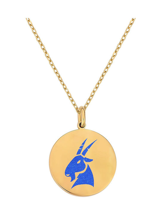 Necklace Zodiac Sign Gold Plated