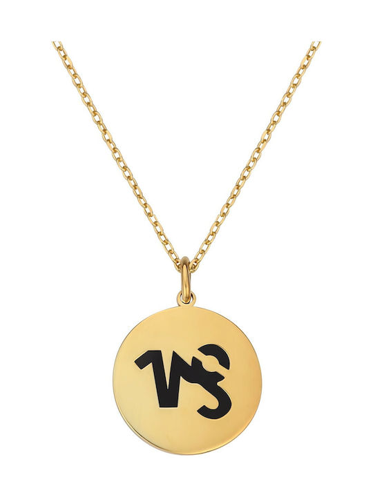 Necklace Zodiac Sign Gold Plated