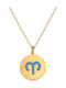 Necklace Zodiac Sign Gold Plated