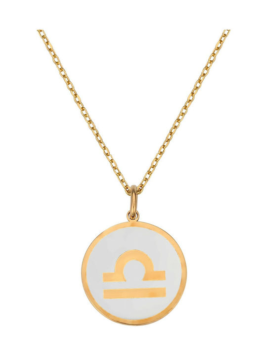 Necklace Zodiac Sign Gold Plated