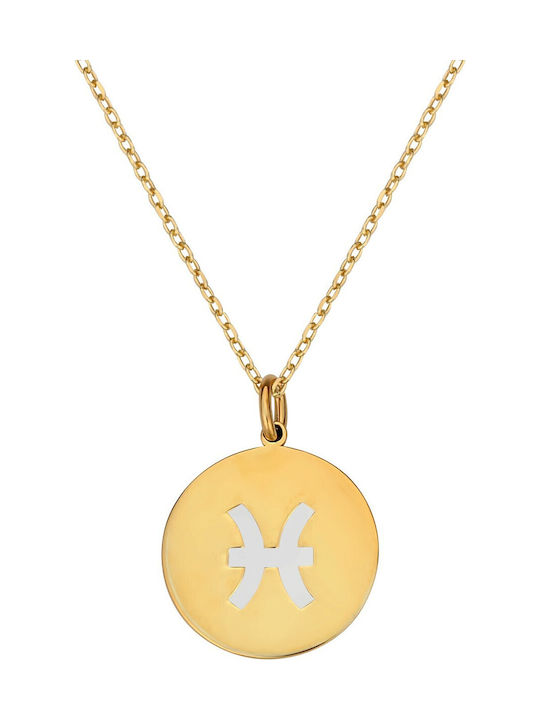 Necklace Zodiac Sign Gold Plated