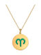 Necklace Zodiac Sign Gold Plated