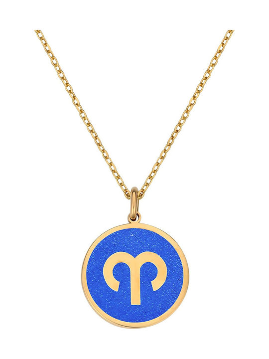 Necklace Zodiac Sign Gold Plated