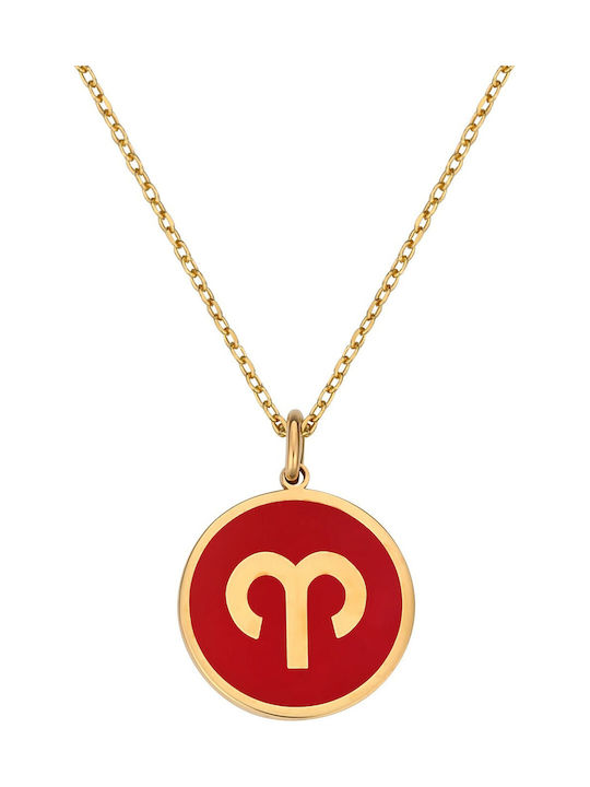 Necklace Zodiac Sign Gold Plated