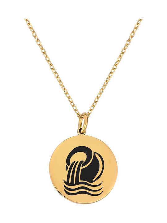 Necklace Zodiac Sign Gold Plated