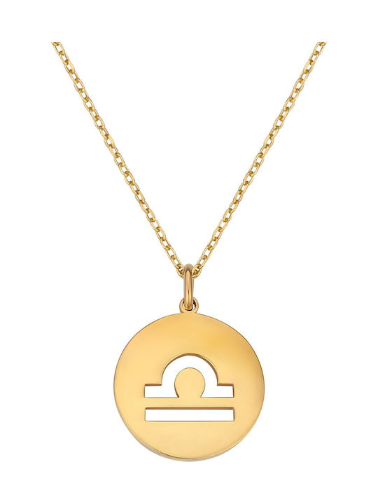 Necklace Zodiac Sign Gold Plated