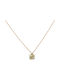 Necklace from Gold 18k with Diamond