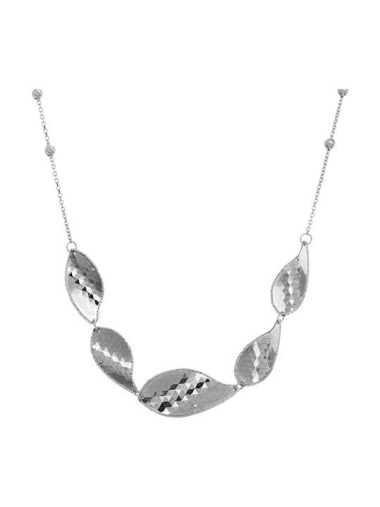 Necklace from White Gold 14K