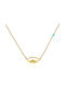 Necklace Eye from Gold 14K