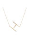 Necklace Monogram from Gold 9 K