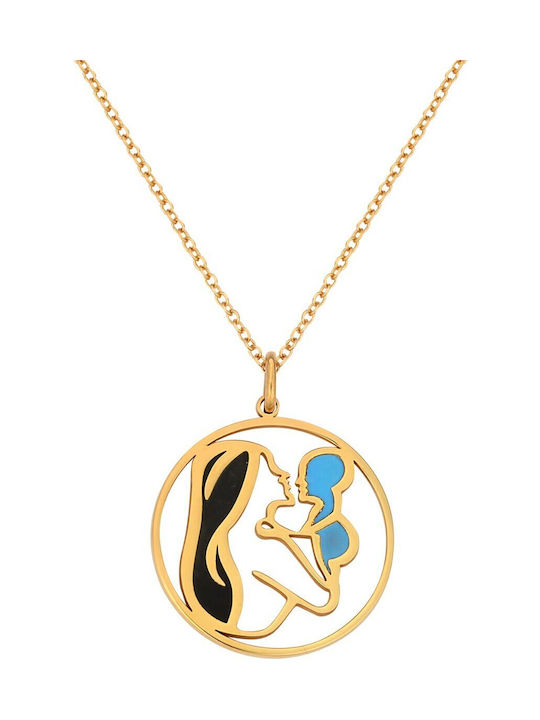 Necklace Pregnancy Gold Plated