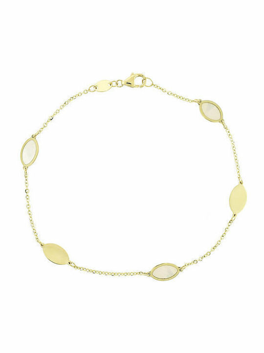 Bracelet Chain made of Gold 14K