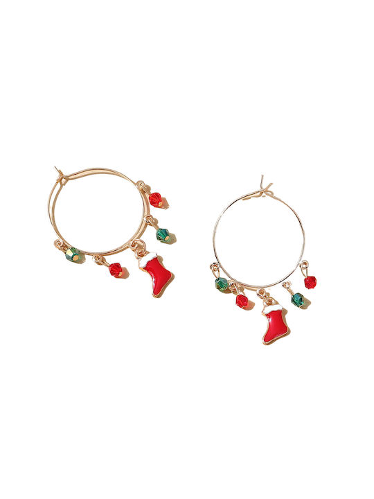 Earrings Hoops Gold Plated