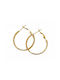 Earrings Hoops Gold Plated