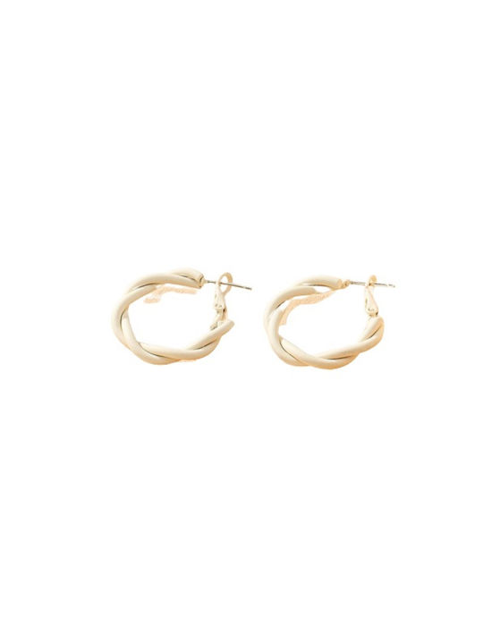 Earrings Hoops Gold Plated