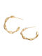 Earrings Hoops Gold Plated