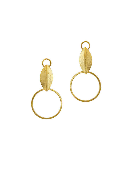 Earrings Pendants Gold Plated